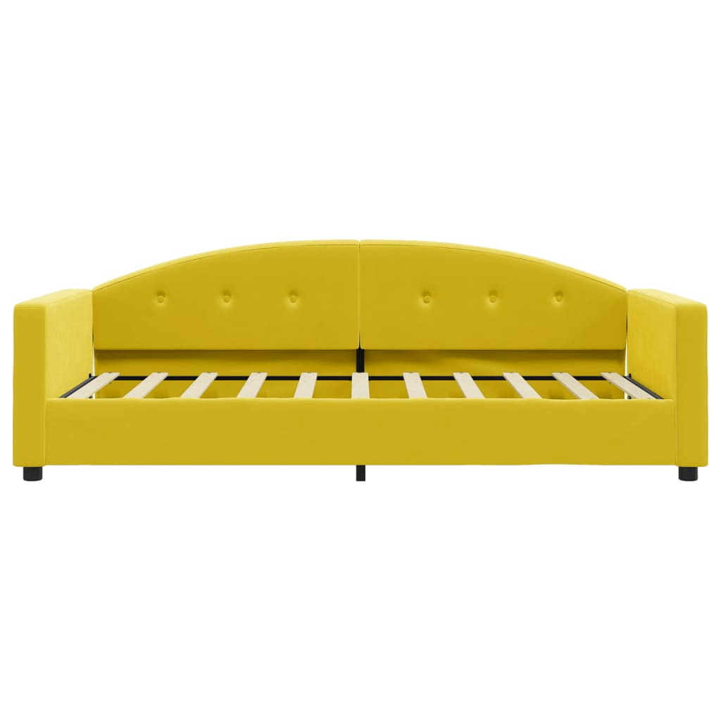 daybed 80x200 cm velour gul