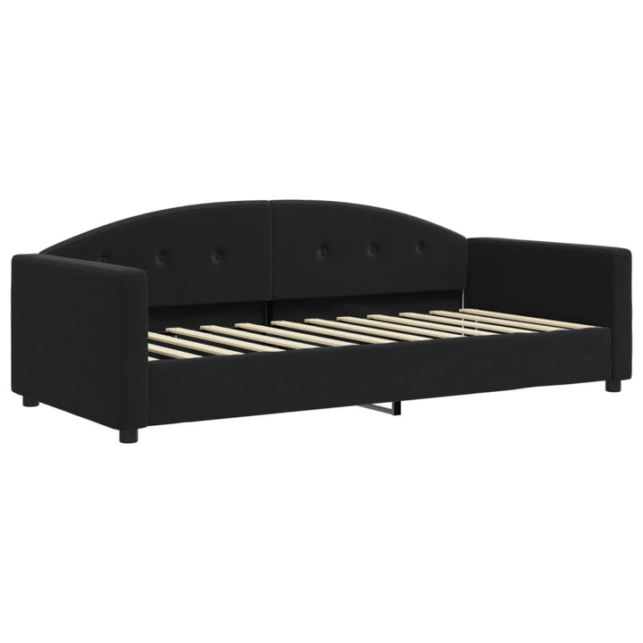 daybed 90x200 cm velour sort