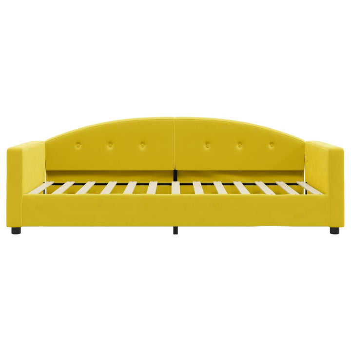 daybed 90x200 cm velour gul