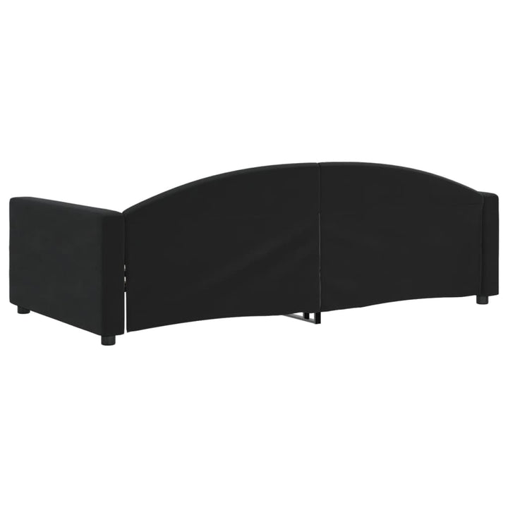 daybed 100x200 cm velour sort