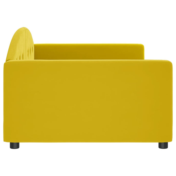 daybed 100x200 cm velour gul