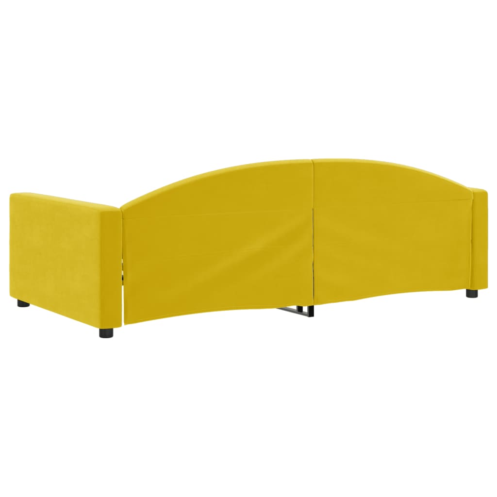 daybed 100x200 cm velour gul