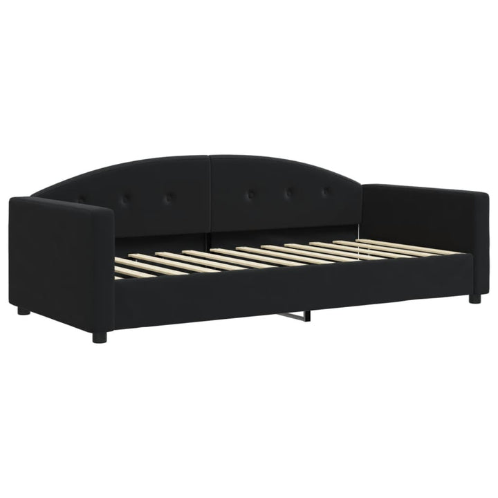 daybed 90x190 cm velour sort