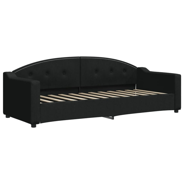 daybed 80x200 cm stof sort