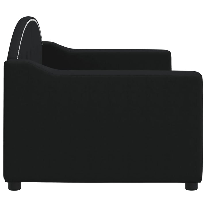 daybed 80x200 cm stof sort
