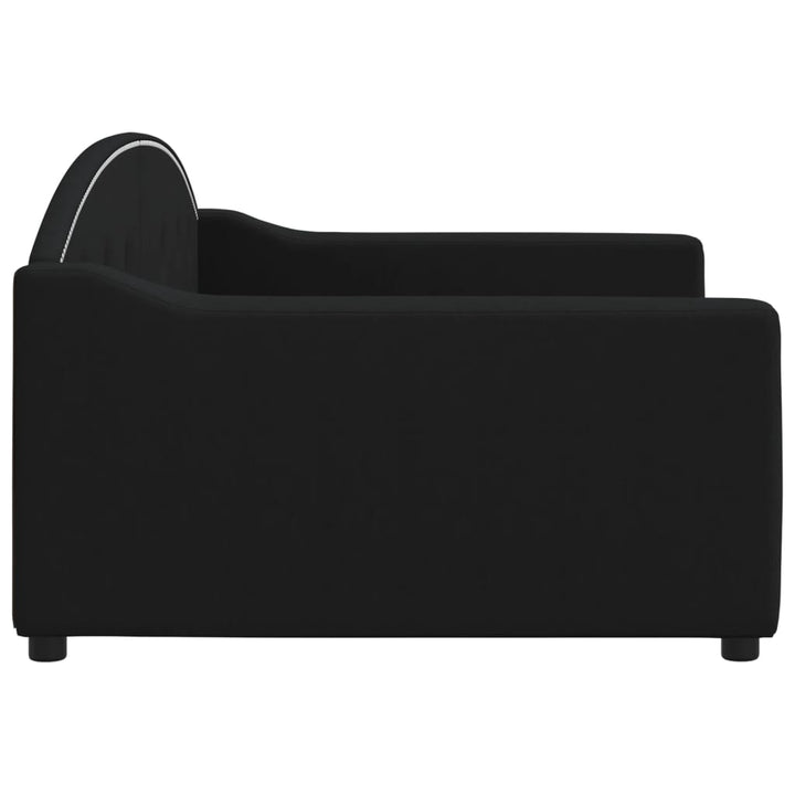 daybed 100x200 cm stof sort