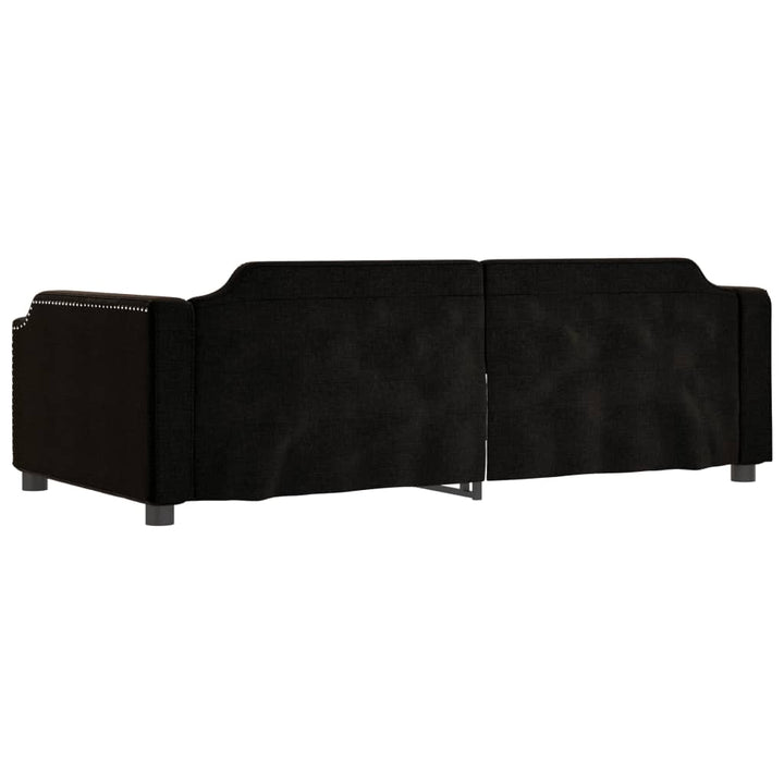 daybed 80x200 cm stof sort