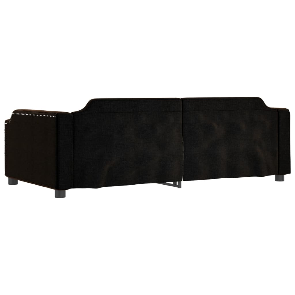 daybed 90x200 cm stof sort