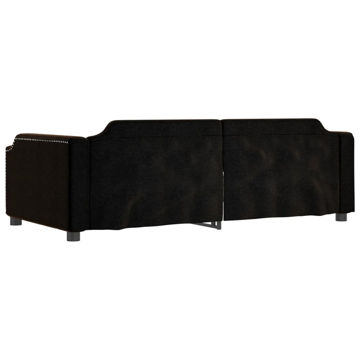 daybed 90x200 cm stof sort