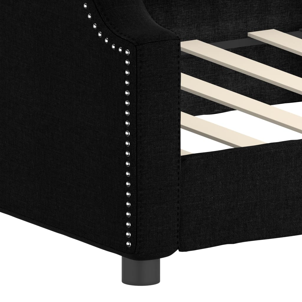 daybed 100x200 cm stof sort