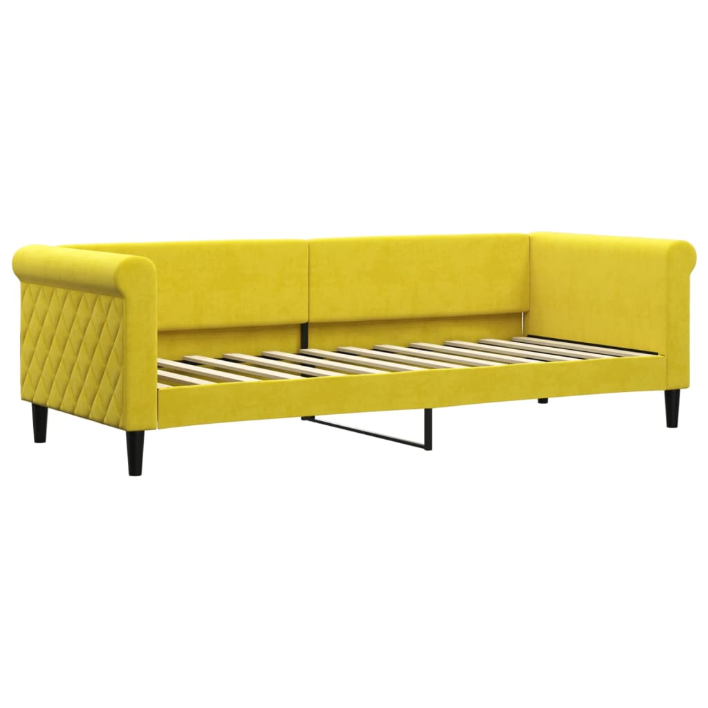daybed 80x200 cm velour gul
