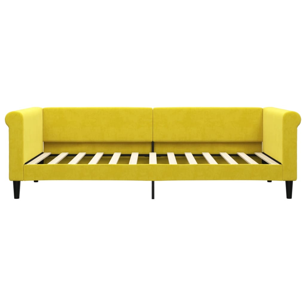 daybed 90x200 cm velour gul