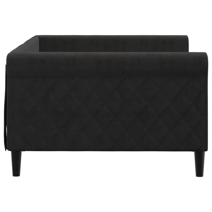 daybed 100x200 cm velour sort