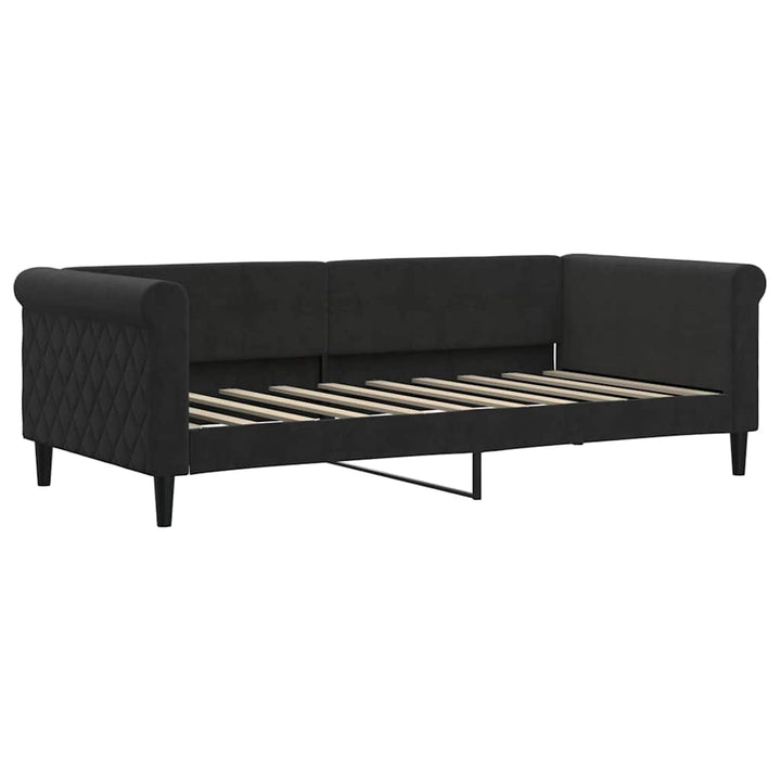 daybed 90x190 cm velour sort