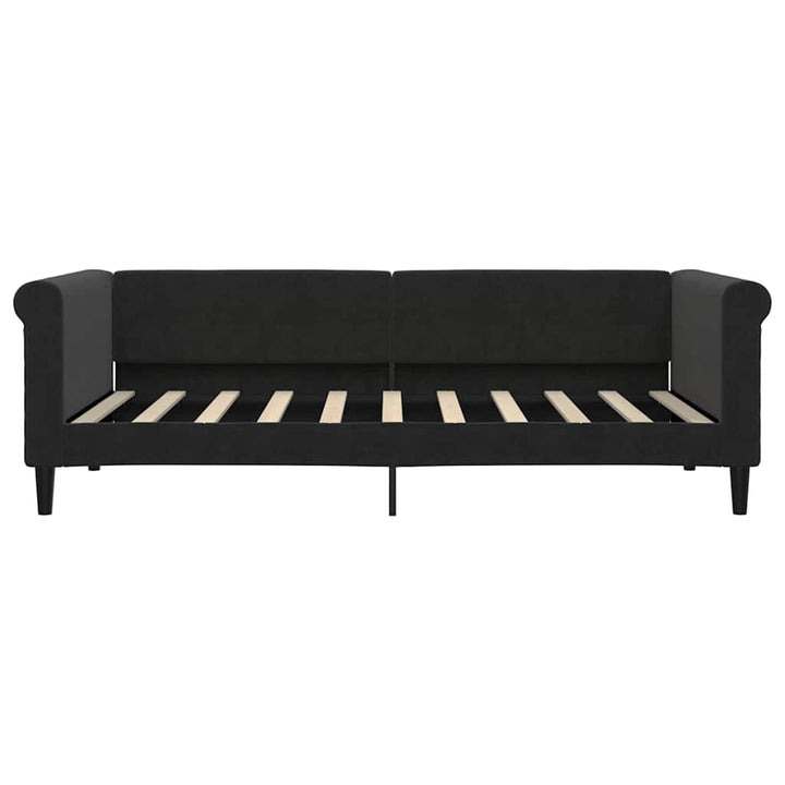 daybed 90x190 cm velour sort