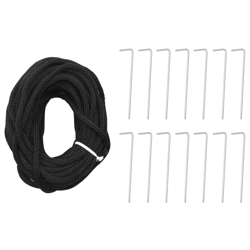 LED-juletræ til flagstang 3000 LED'er 800 cm flerfarvet lys