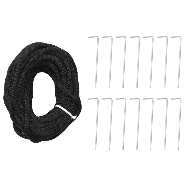 LED-juletræ til flagstang 3000 LED'er 800 cm flerfarvet lys