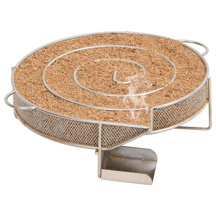 rygeovn med generator til koldrøgning galvaniseret stål