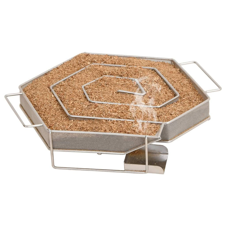 rygeovn med generator til koldrøgning galvaniseret stål