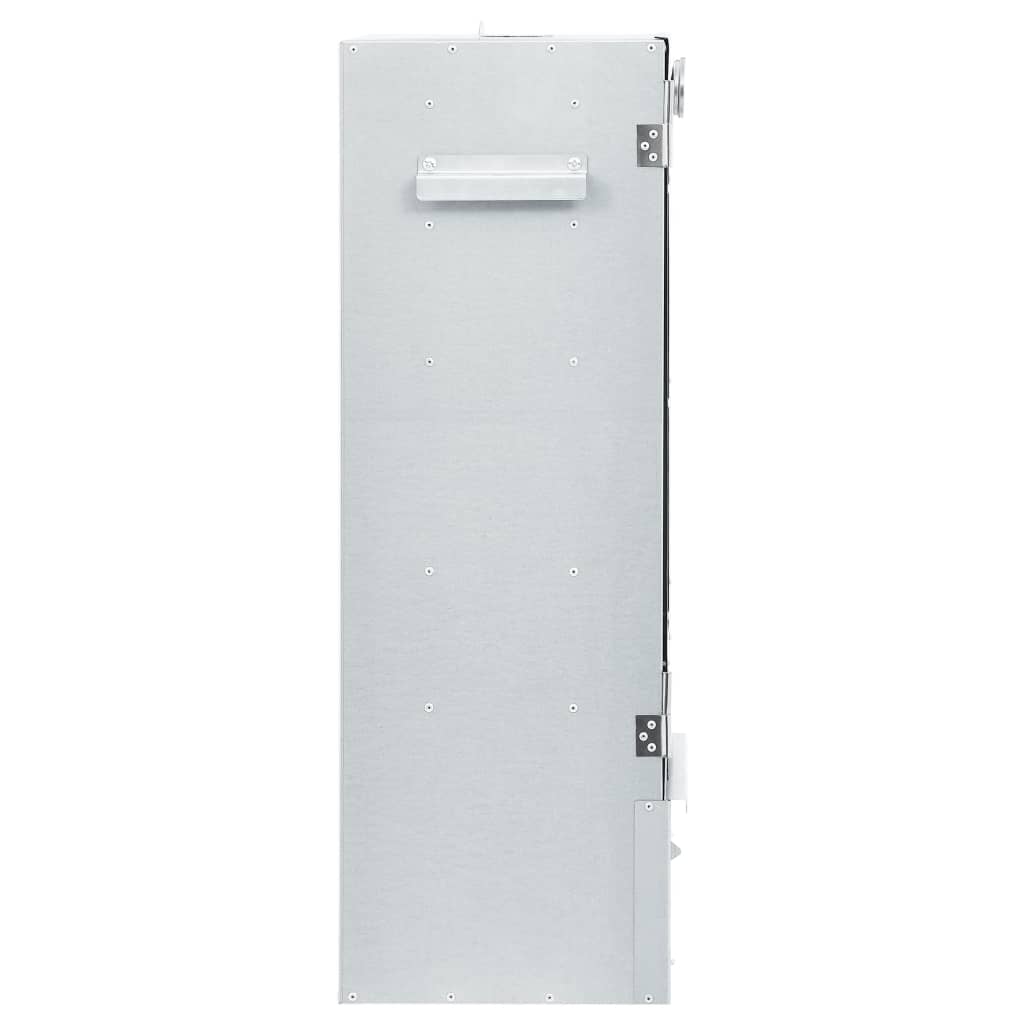 rygeovn med generator til koldrøgning galvaniseret stål