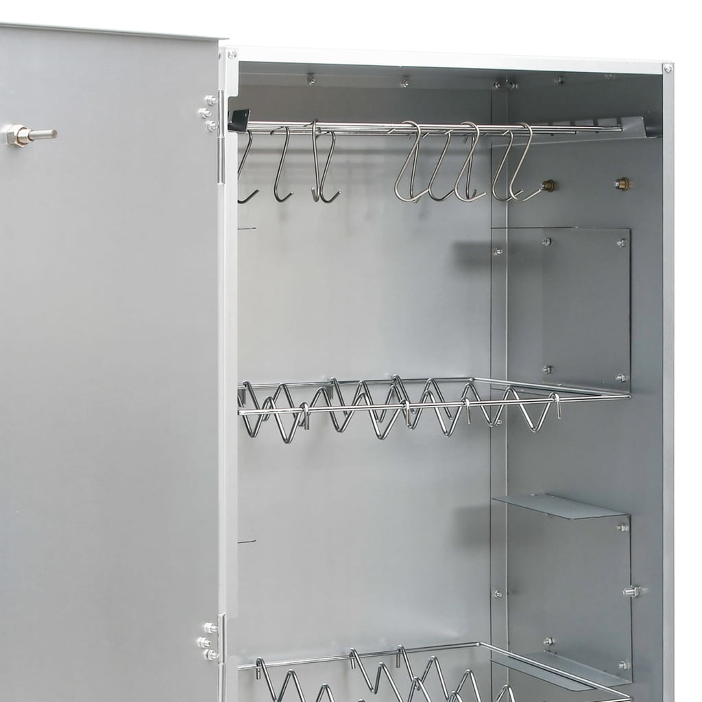 rygeovn med generator til koldrøgning galvaniseret stål