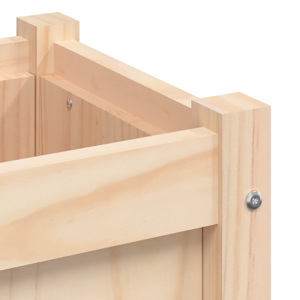 plantekasse 60x31x31 cm massivt fyrretræ