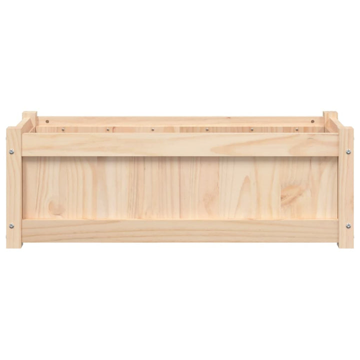 plantekasse 90x31x31 cm massivt fyrretræ