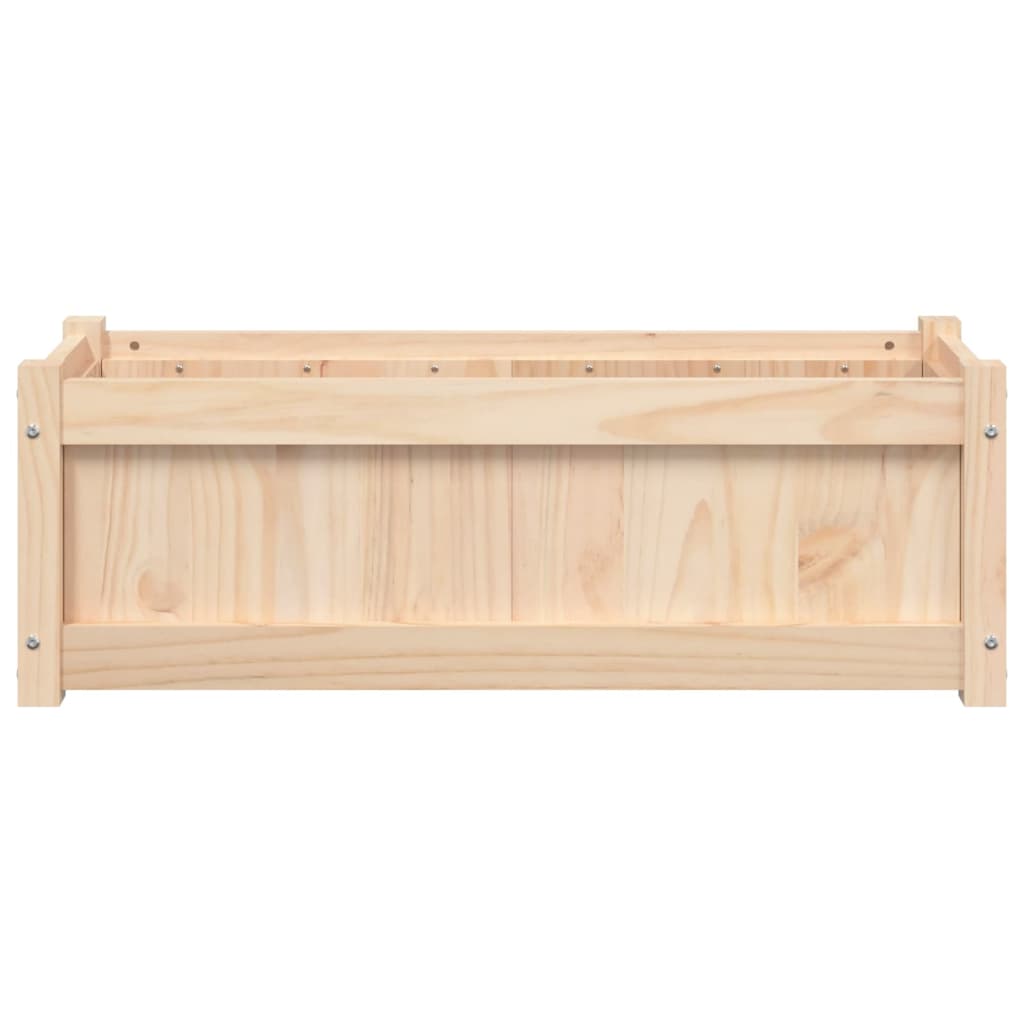 plantekasse 90x31x31 cm massivt fyrretræ