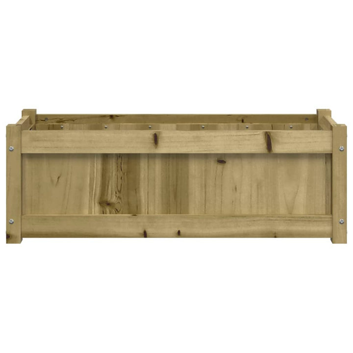 plantekasse 90x31x31 cm imprægneret fyrretræ