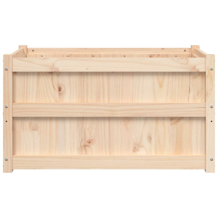 plantekasse 90x50x50 cm massivt fyrretræ