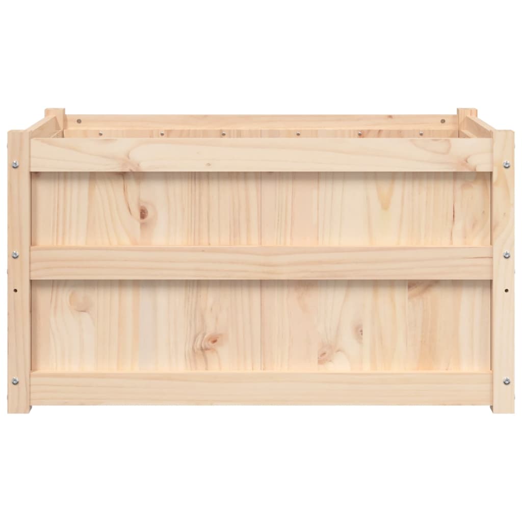 plantekasse 90x50x50 cm massivt fyrretræ