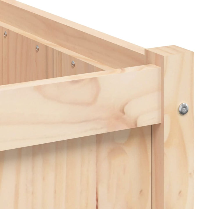 plantekasse 90x50x50 cm massivt fyrretræ