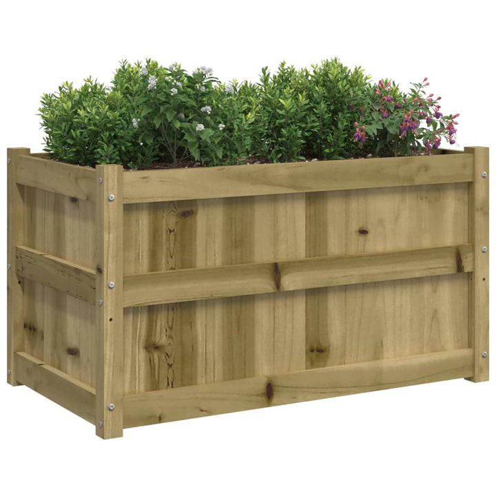 plantekasse 90x50x50 cm imprægneret fyrretræ