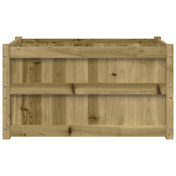 plantekasse 90x50x50 cm imprægneret fyrretræ