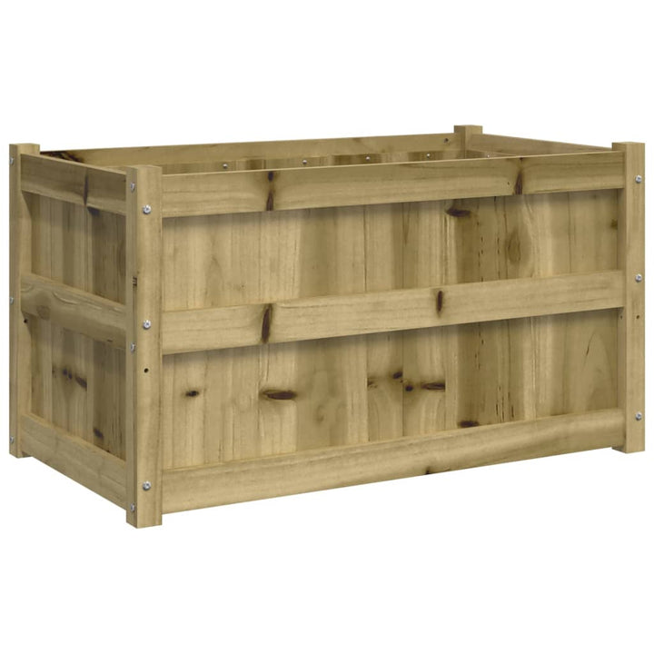 plantekasse 90x50x50 cm imprægneret fyrretræ