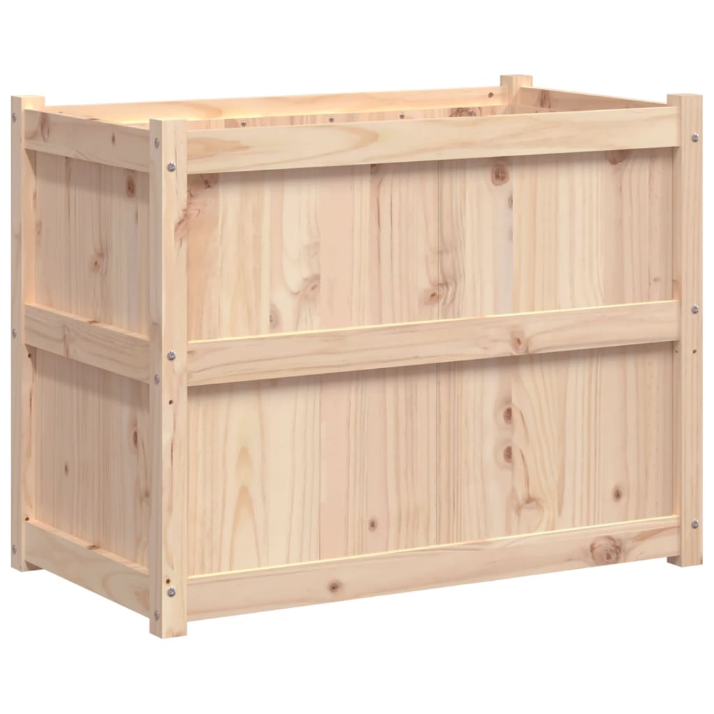 plantekasse 90x50x70 cm massivt fyrretræ