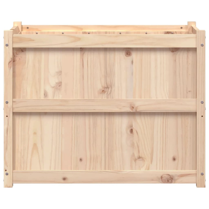 plantekasse 90x50x70 cm massivt fyrretræ