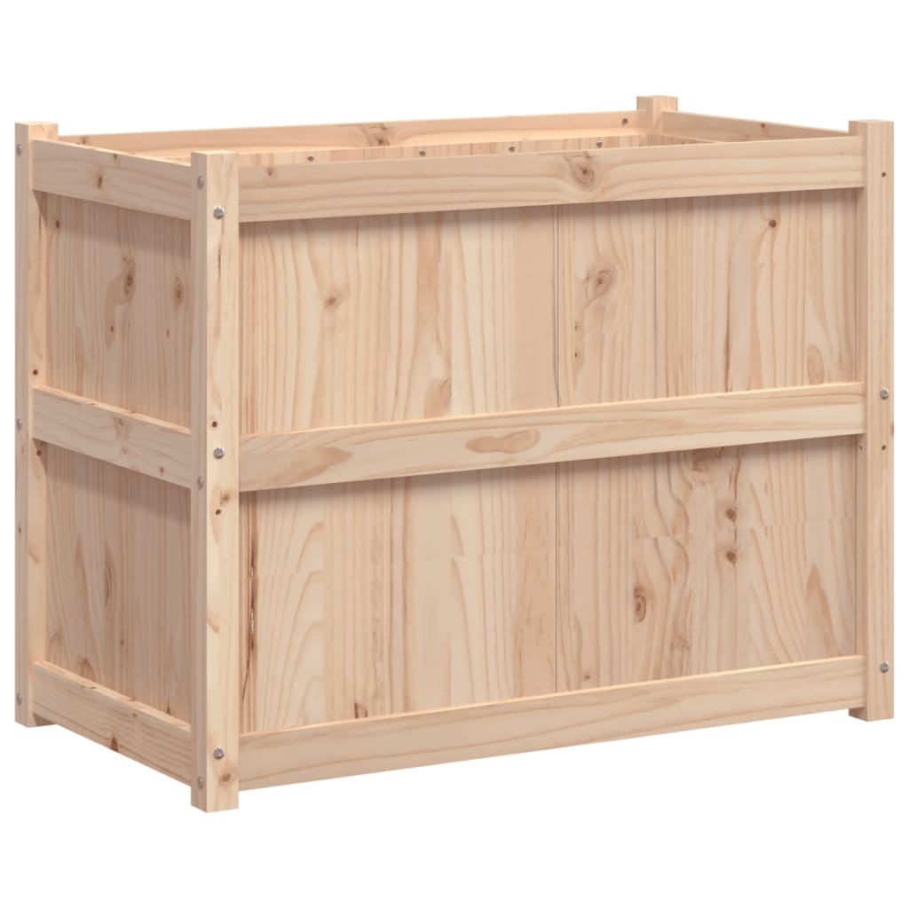 plantekasse 90x50x70 cm massivt fyrretræ
