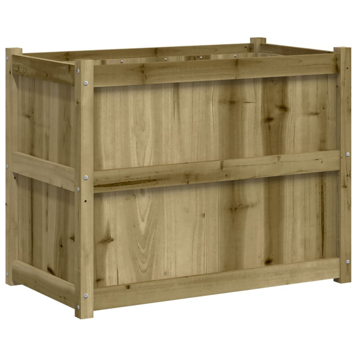 plantekasse 90x50x70 cm imprægneret fyrretræ