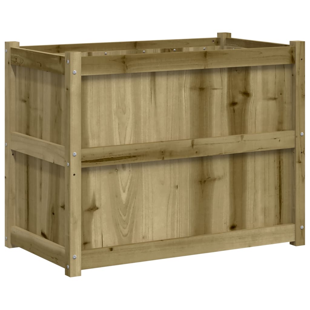 plantekasse 90x50x70 cm imprægneret fyrretræ