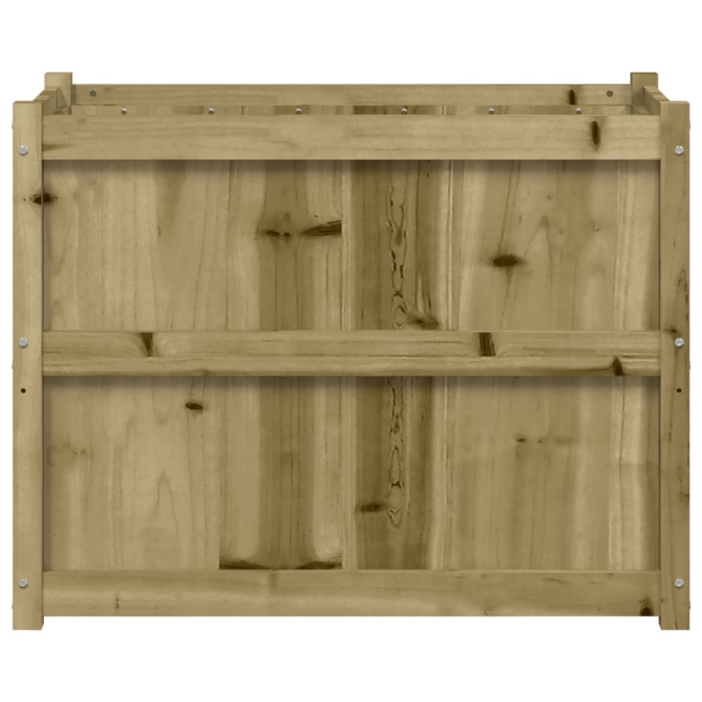 plantekasse 90x50x70 cm imprægneret fyrretræ