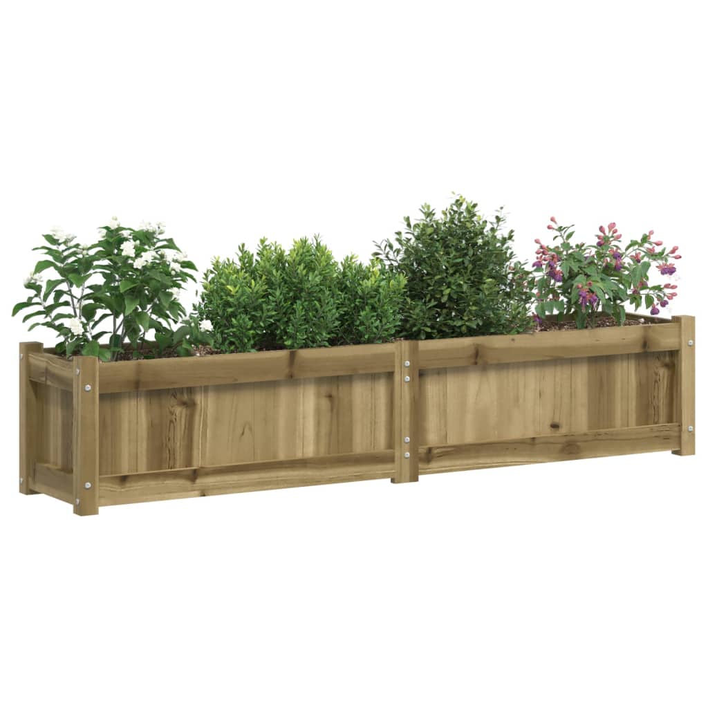 plantekasse 150x31x31 cm imprægneret fyrretræ