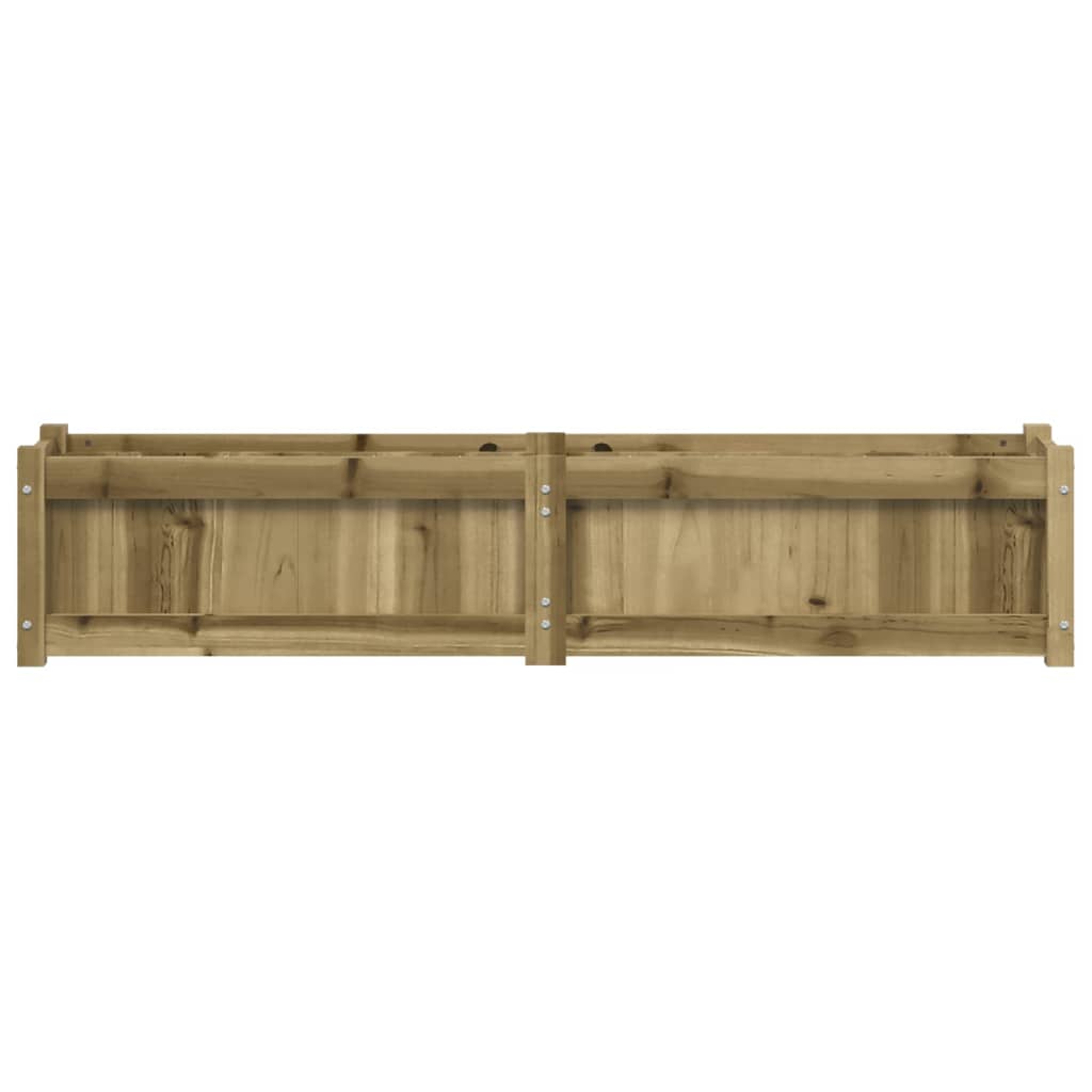 plantekasse 150x31x31 cm imprægneret fyrretræ