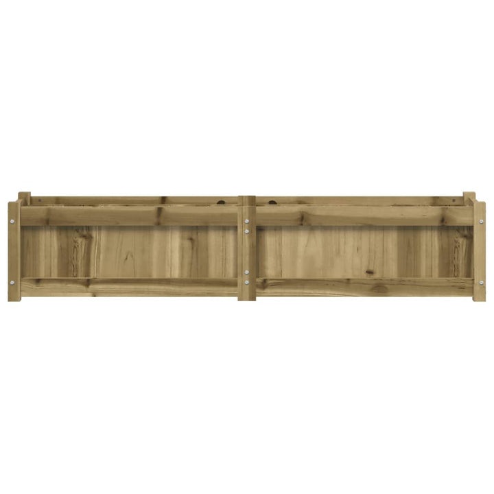 plantekasse 150x31x31 cm imprægneret fyrretræ