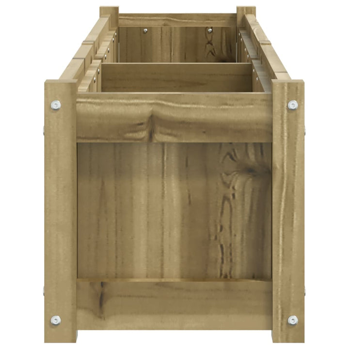 plantekasse 150x31x31 cm imprægneret fyrretræ