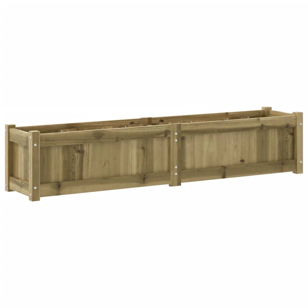 plantekasse 150x31x31 cm imprægneret fyrretræ