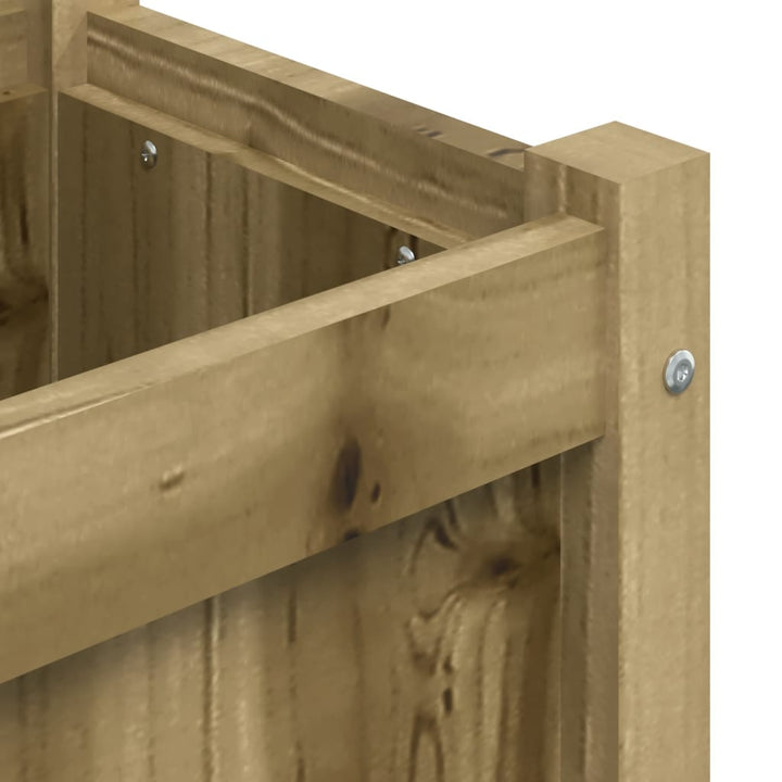 plantekasse 150x31x31 cm imprægneret fyrretræ
