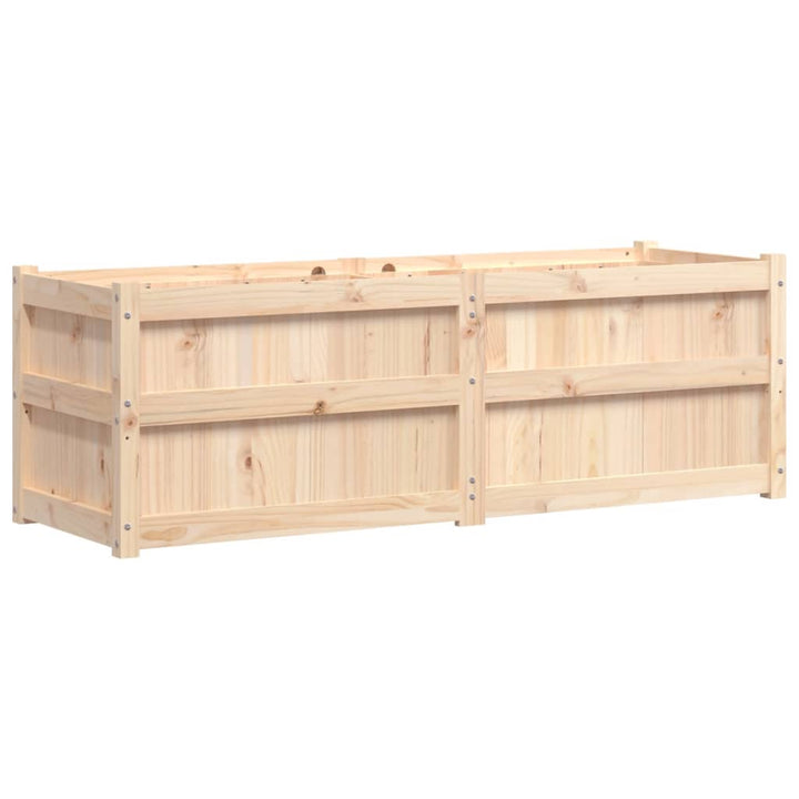 plantekasse 150x50x50 cm massivt fyrretræ