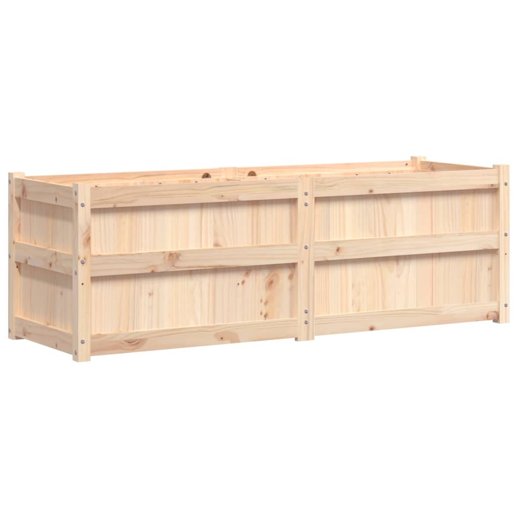 plantekasse 150x50x50 cm massivt fyrretræ