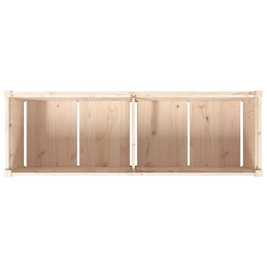 plantekasse 150x50x50 cm massivt fyrretræ